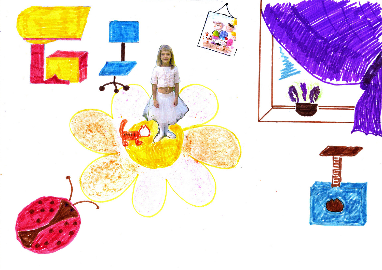 Конкурс детского рисунка «Детская моей мечты! Раскрась мечту!» 